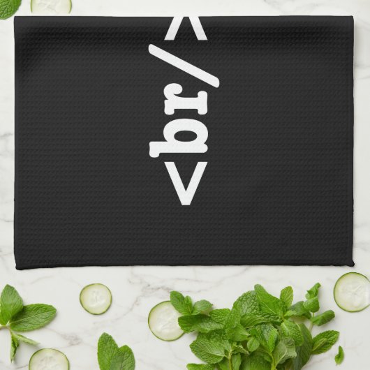 HTML-Code Geschirrtuch (Gefaltet)