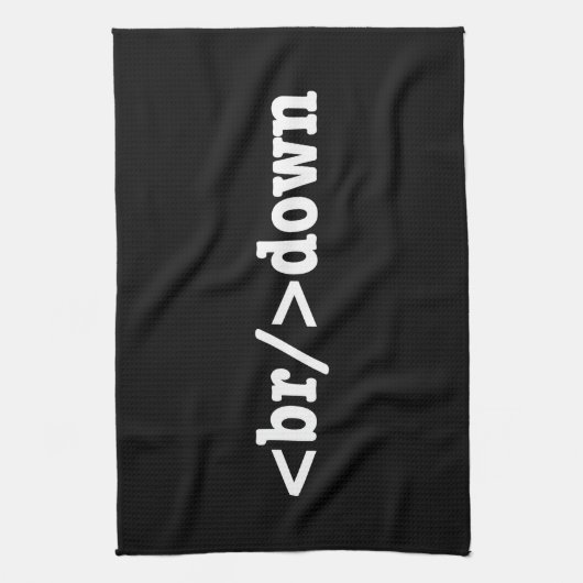 HTML-Code Geschirrtuch (Vertikal)