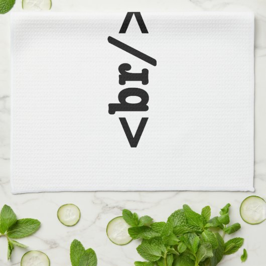 HTML-Code Geschirrtuch (Gefaltet)