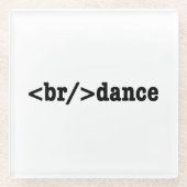 HTML-Code Glasuntersetzer (Vorderseite)