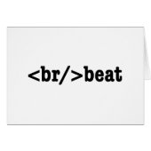 HTML Code Grußkarte (Vorderseite (Horizontal))