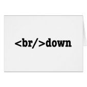 HTML Code Grußkarte (Vorderseite (Horizontal))