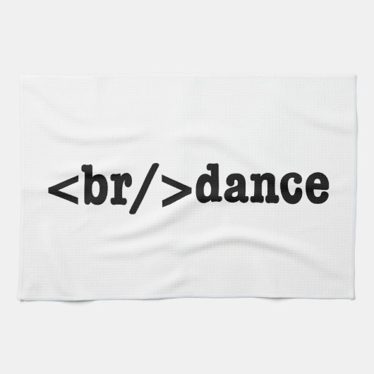 HTML-Code Handtuch (Horizontal)