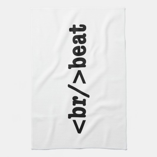 HTML-Code Handtuch (Vertikal)