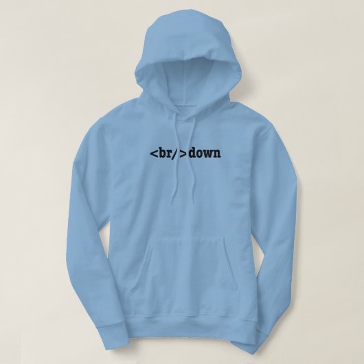 HTML-Code Hoodie (Design vorne)