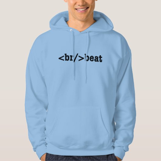 HTML-Code Hoodie (Vorderseite)