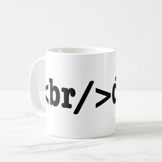 HTML-Code Kaffeetasse (Vorderseite Links)