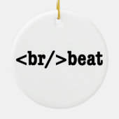 HTML-Code Keramik Ornament (Hinten)