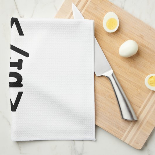 HTML-Code Küchentuch (Viertel Falte)