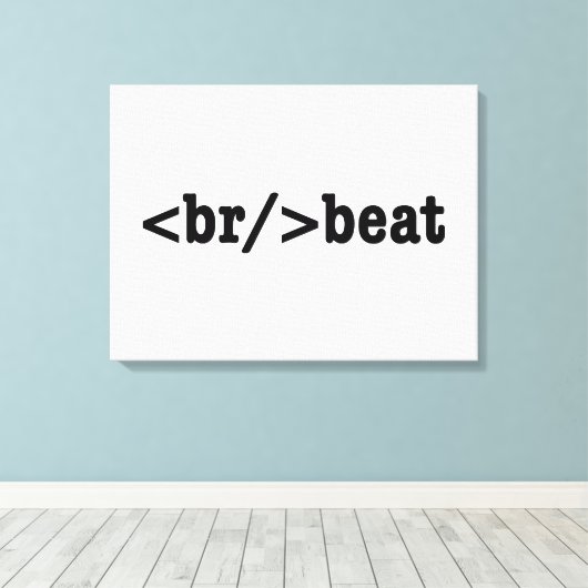 HTML-Code Leinwanddruck (Insitu (Holzboden))