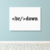 HTML-Code Leinwanddruck (Insitu (Holzboden))