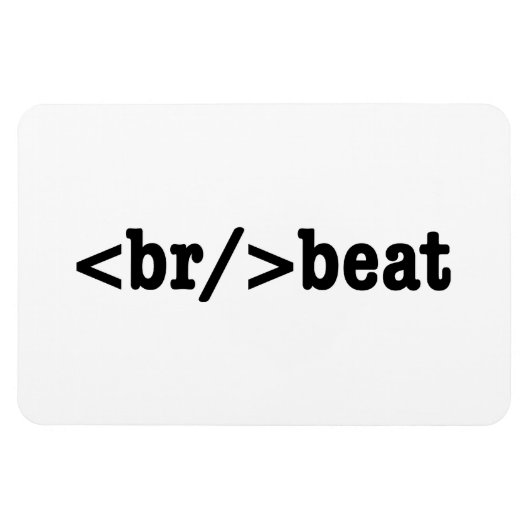 HTML-Code Magnet (Horizontal)
