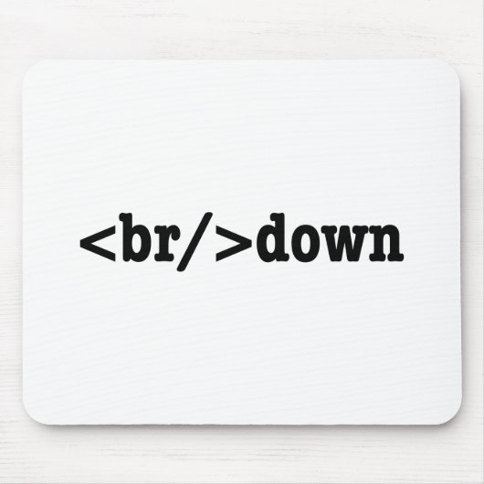 HTML-Code Mousepad (Vorne)