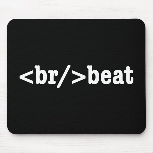 HTML-Code Mousepad (Vorne)