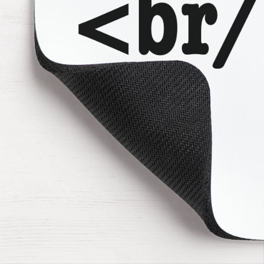 HTML-Code Mousepad (Ecke)