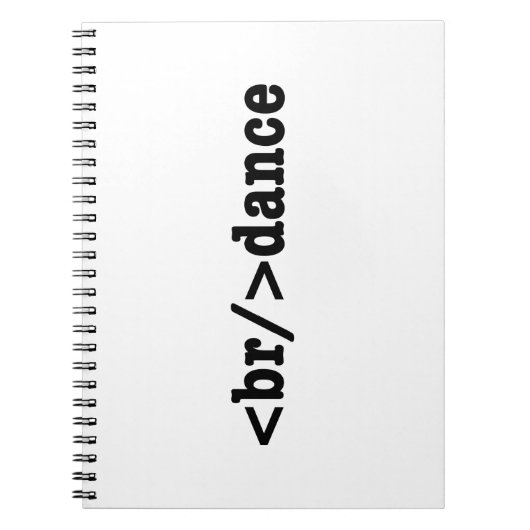 HTML-Code Notizblock (Vorderseite)