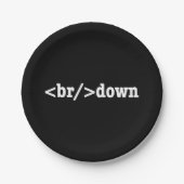 HTML-Code Pappteller (Vorderseite)