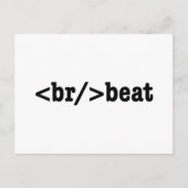 HTML-Code Postkarte (Vorderseite)