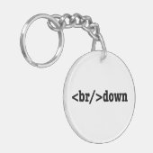 HTML-Code Schlüsselanhänger (Vorderseite links)