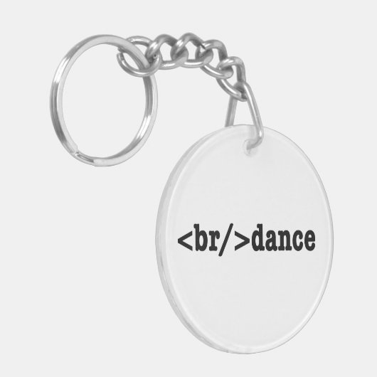 HTML-Code Schlüsselanhänger (Vorderseite links)