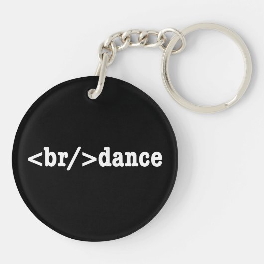 HTML-Code Schlüsselanhänger (Rückseite)