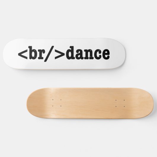 HTML-Code Skateboard (Horizontal)