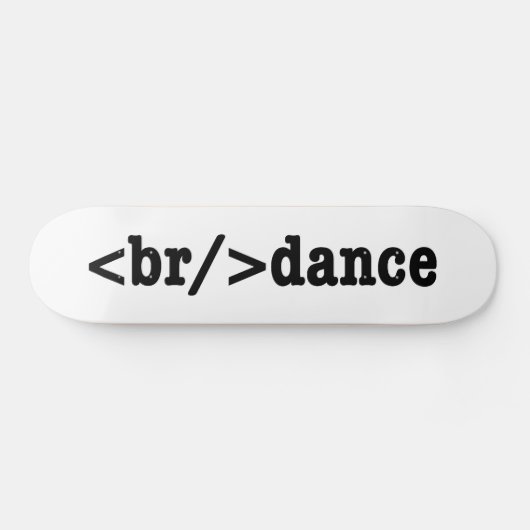 HTML-Code Skateboard (Horizontal)