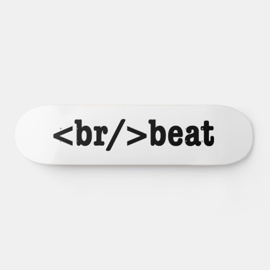 HTML-Code Skateboard (Horizontal)