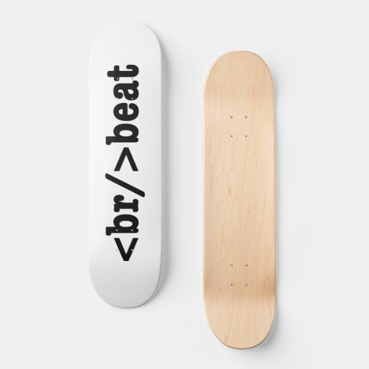 HTML-Code Skateboard (Vorderseite)