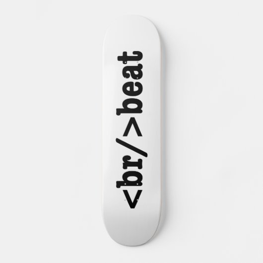 HTML-Code Skateboard (Vorderseite)