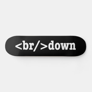 HTML-Code Skateboard