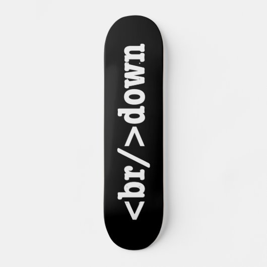 HTML-Code Skateboard (Vorderseite)