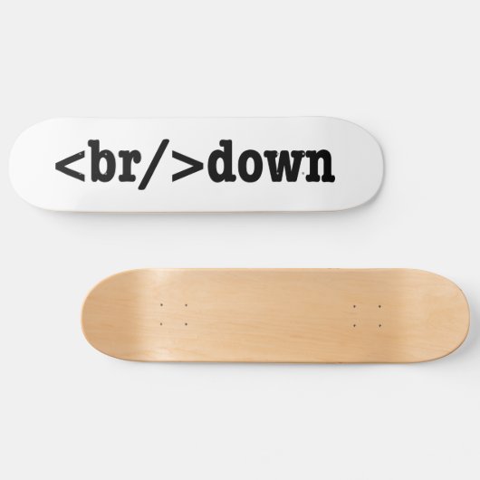 HTML-Code Skateboard (Horizontal)