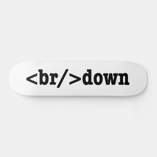 HTML-Code Skateboard (Horizontal)