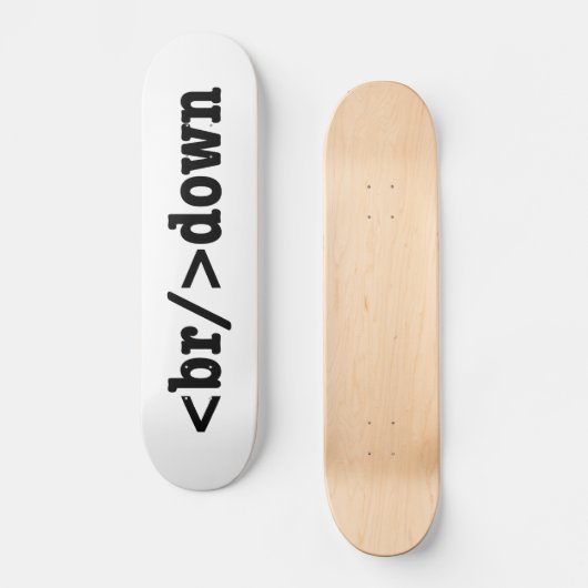 HTML-Code Skateboard (Vorderseite)