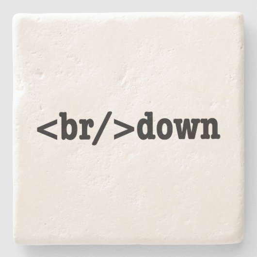 HTML-Code Steinuntersetzer (Vorderseite)