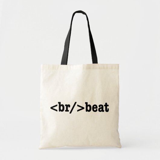 HTML-Code Tragetasche (Vorne)