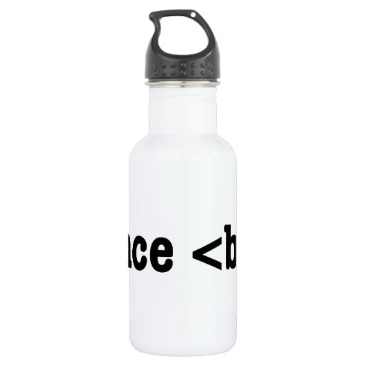 HTML-Code Trinkflasche (Rückseite)