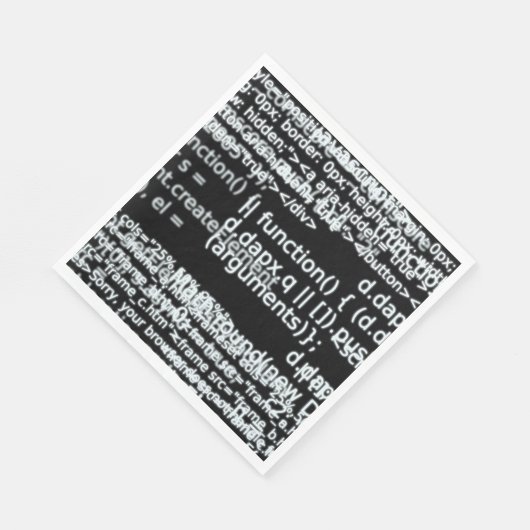 HTML-Code v1 Serviette (Ecke)