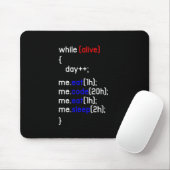 HTML Coding Coder Programmer Programmieren von PC- Mousepad (Mit Mouse)