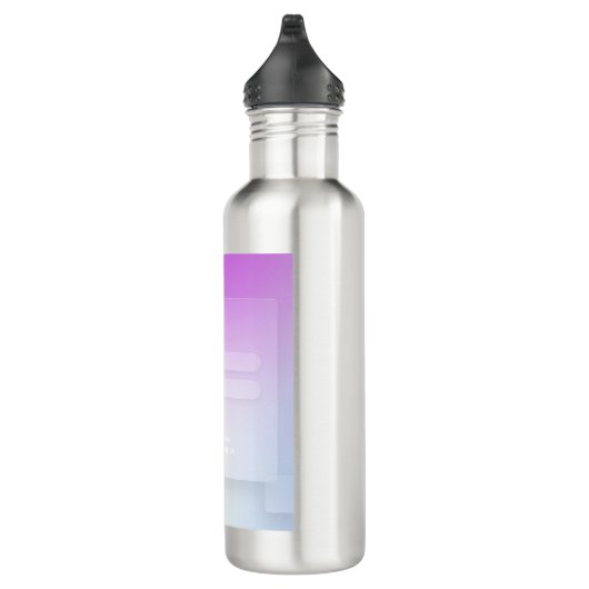 HTML-CSS-Bildschirm für farbenfrohe Anmeldung Edelstahlflasche (Rechts)