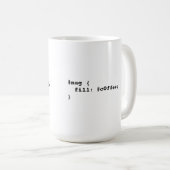 HTML/CSS Kaffee-Tasse (#c0ffee <br>, Kaffeepause) Kaffeetasse (VorderseiteRechts)
