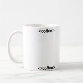 HTML-Kaffee-Tasse Kaffeetasse (Links)