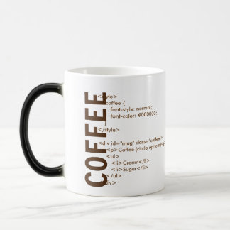 HTML-Kaffee-Tasse Verwandlungstasse
