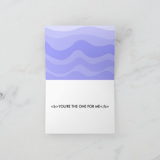 Html-Liebe Karte (Innenseite)