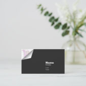 HTML-Locke - unzerstörbar Visitenkarte (Stehend Vorderseite)