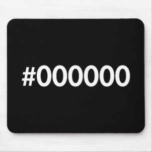 HTML schwarzer RGB Mousepad