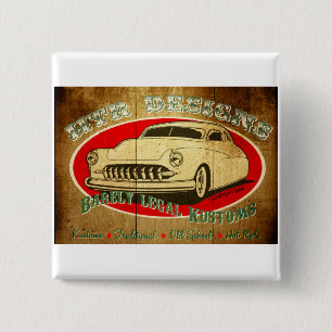HTR Designs Barely Legal Kustoms Garage Button