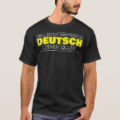 httest du Deutsch lernen T-Shirt (Vorderseite)
