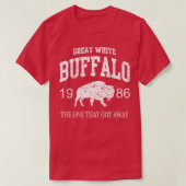 HTTM Great White Buffalo T-Shirt (Design vorne)